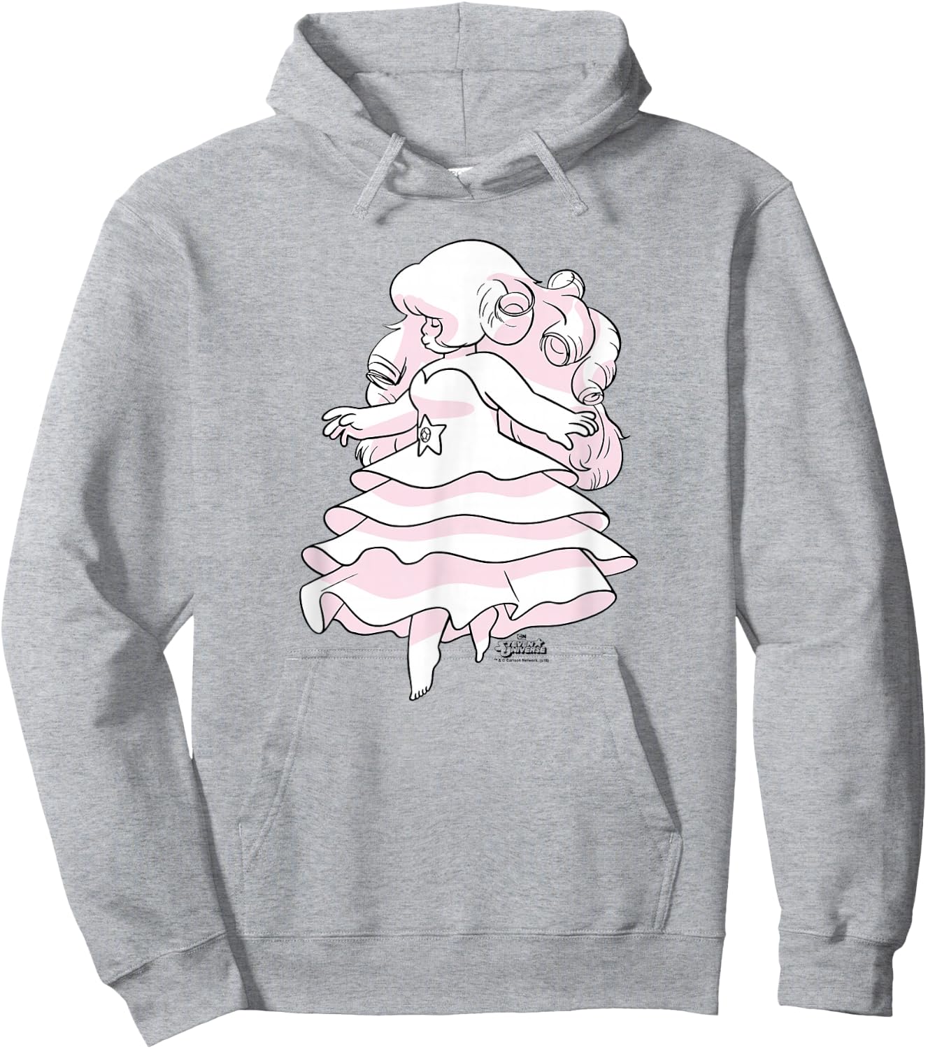 Steven Universe Rose Sketch Hoodie - Hoodie | Ash