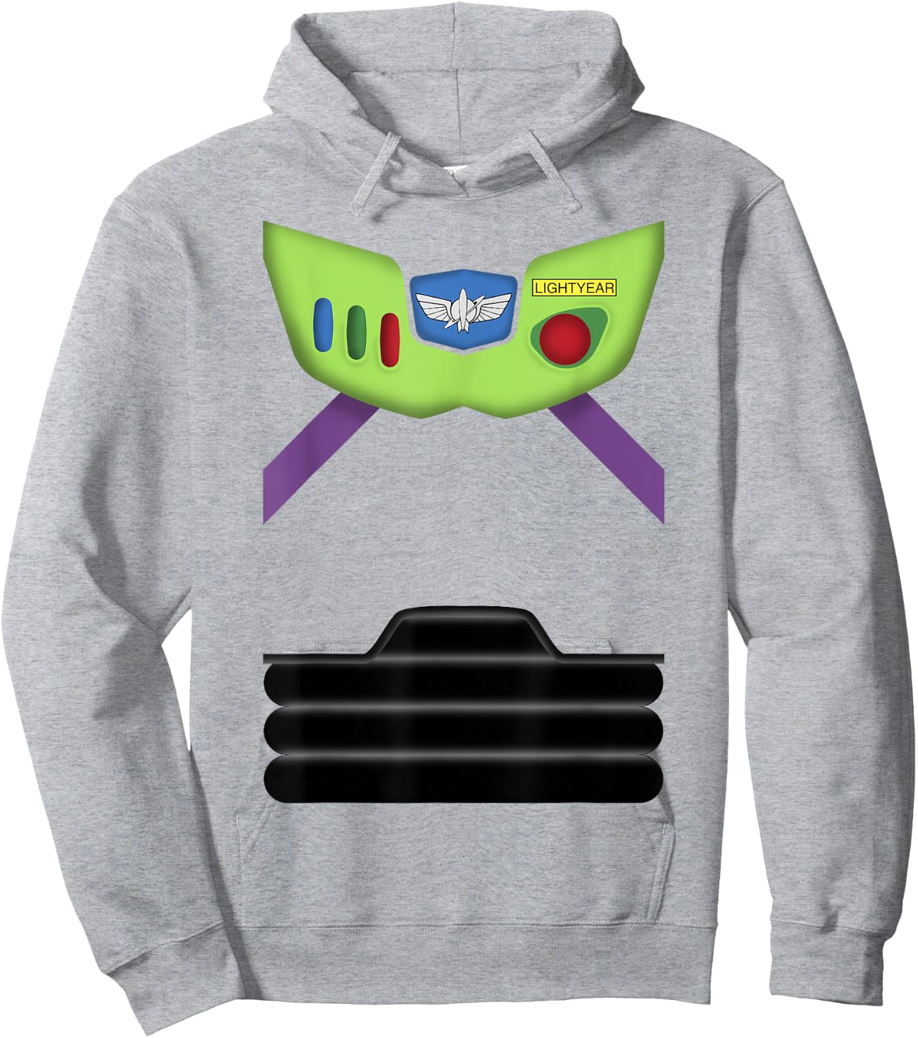 Disney Pixar Toy Story Buzz Suit Halloween Hoodie - Hoodie | Ash
