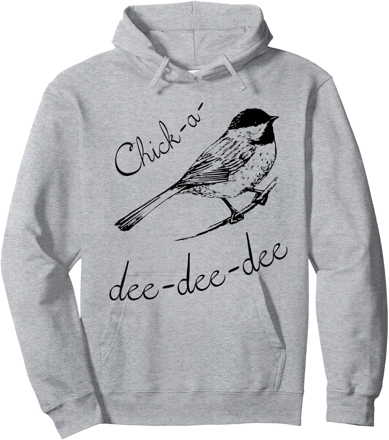 Chickadee - Best Bird Lover Gift Hoodie - Hoodie | Ash