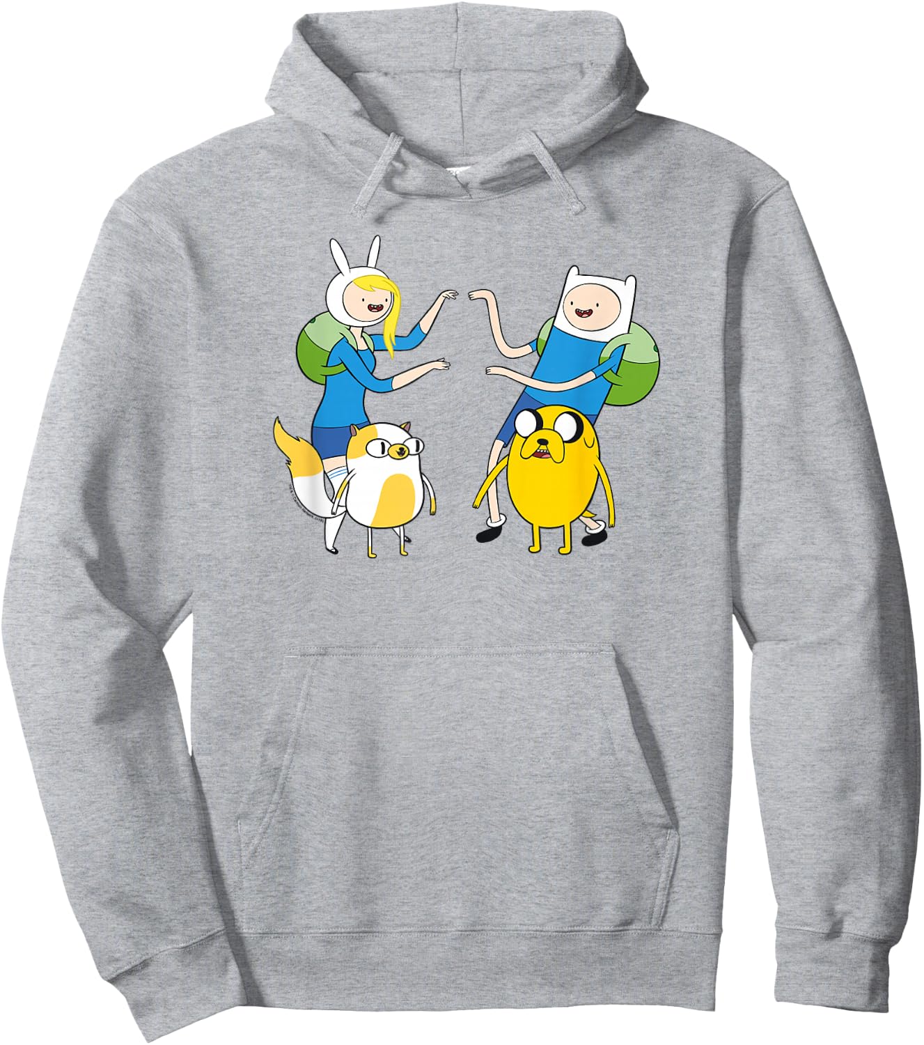 Adventure Time Meet Up Hoodie - Hoodie | Ash