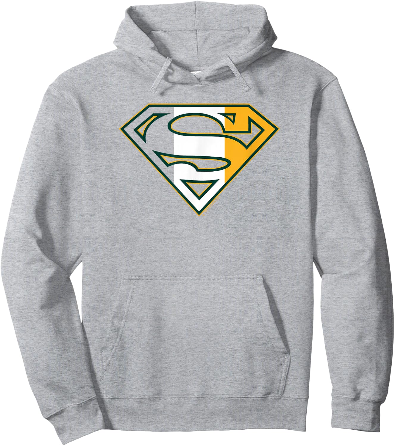 Superman Irish Shield Hoodie - Hoodie | Ash