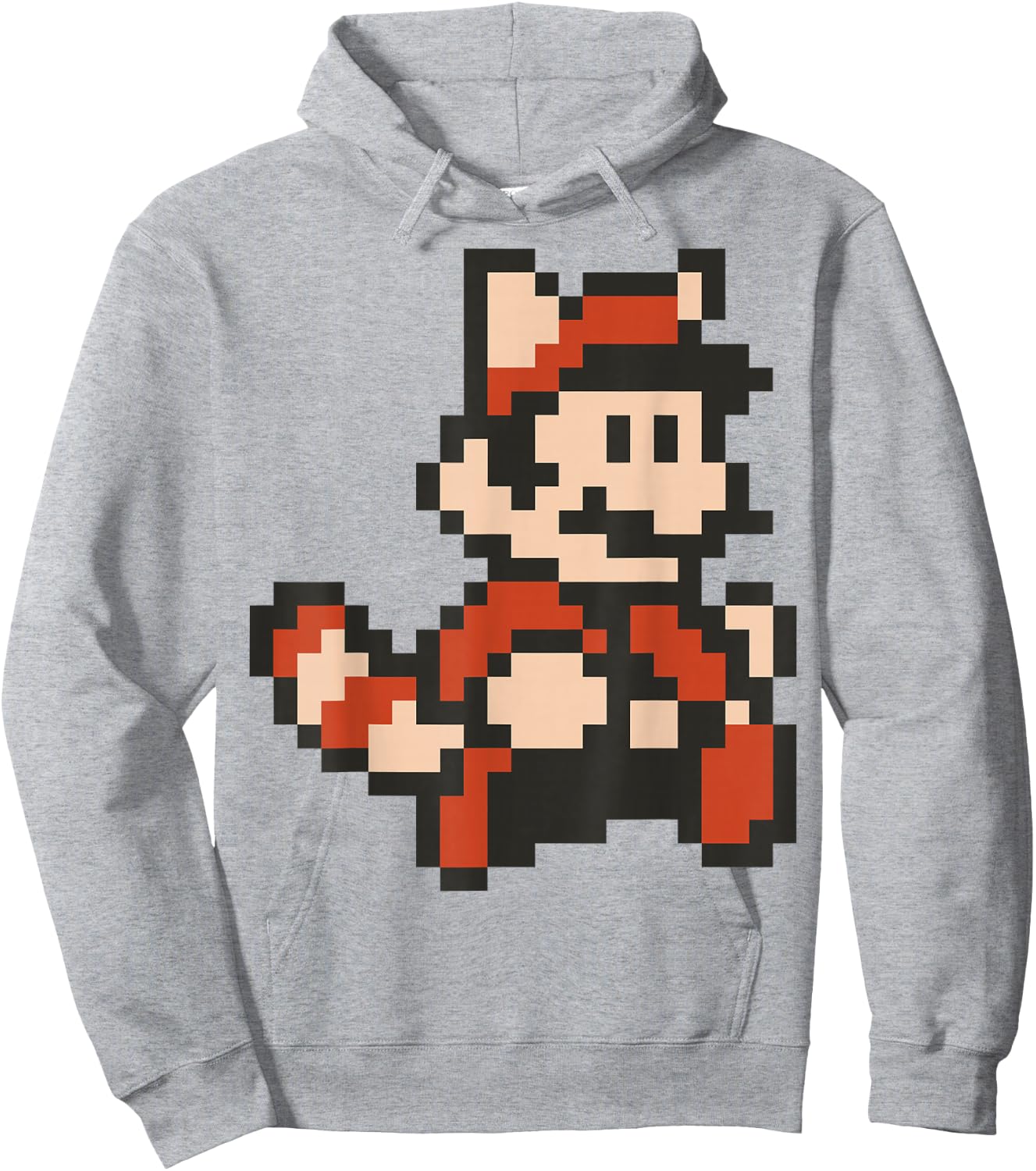 Nintendo Super Mario 3 Flying Mario Sprite Hoodie - Hoodie | Ash
