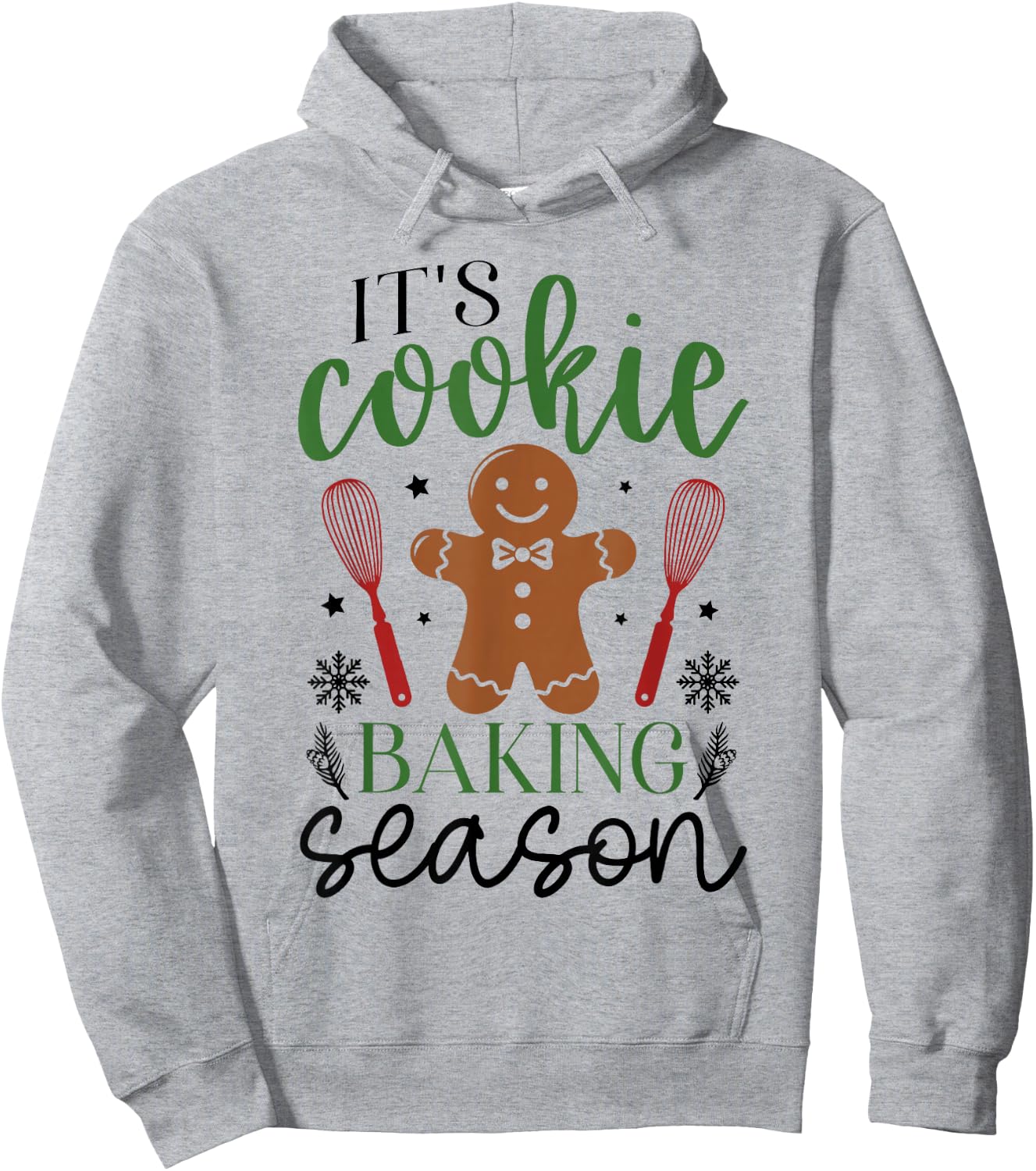 Christmas Women Cookie Baking Hoodie - Hoodie | Ash