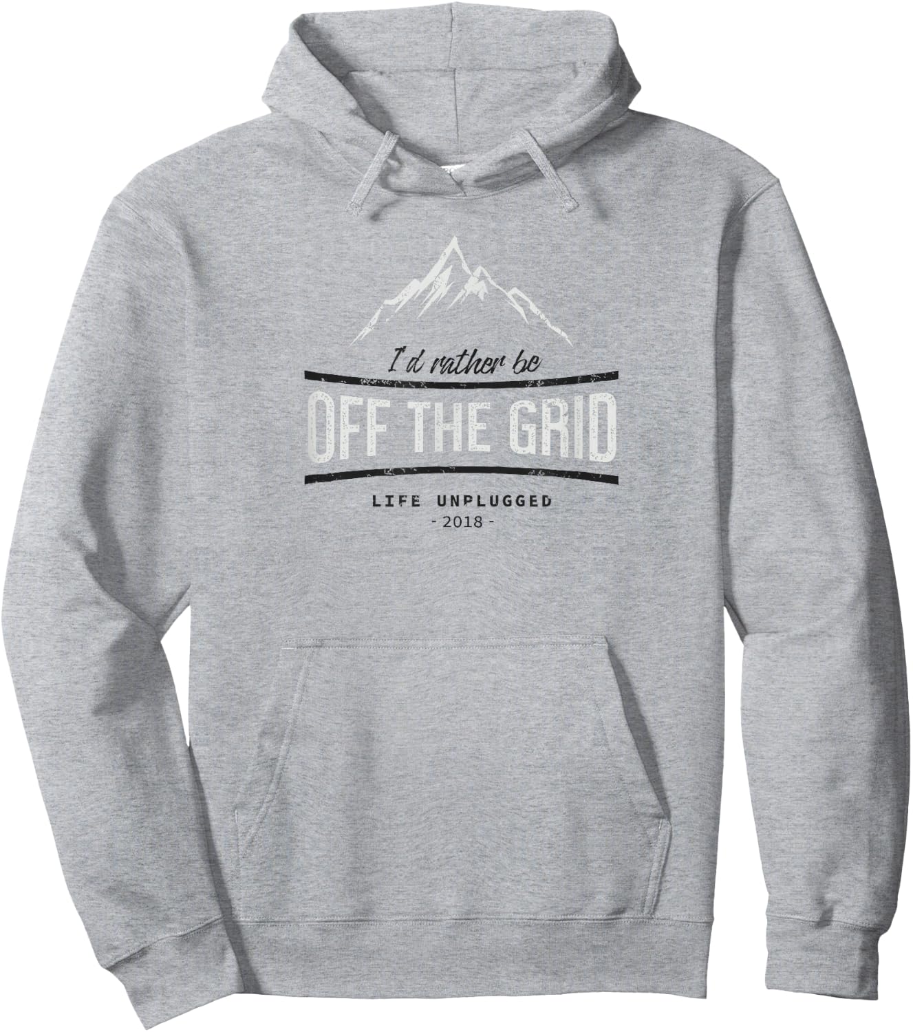 I'd Rather Be Off the Grid Hoodie - Hoodie | Ash