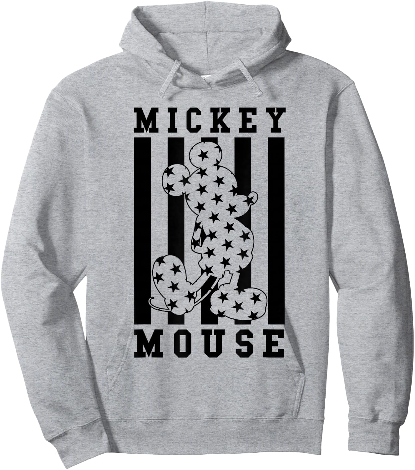 Disney - Mickey Mouse American Flag Americana Hoodie - Hoodie | Ash