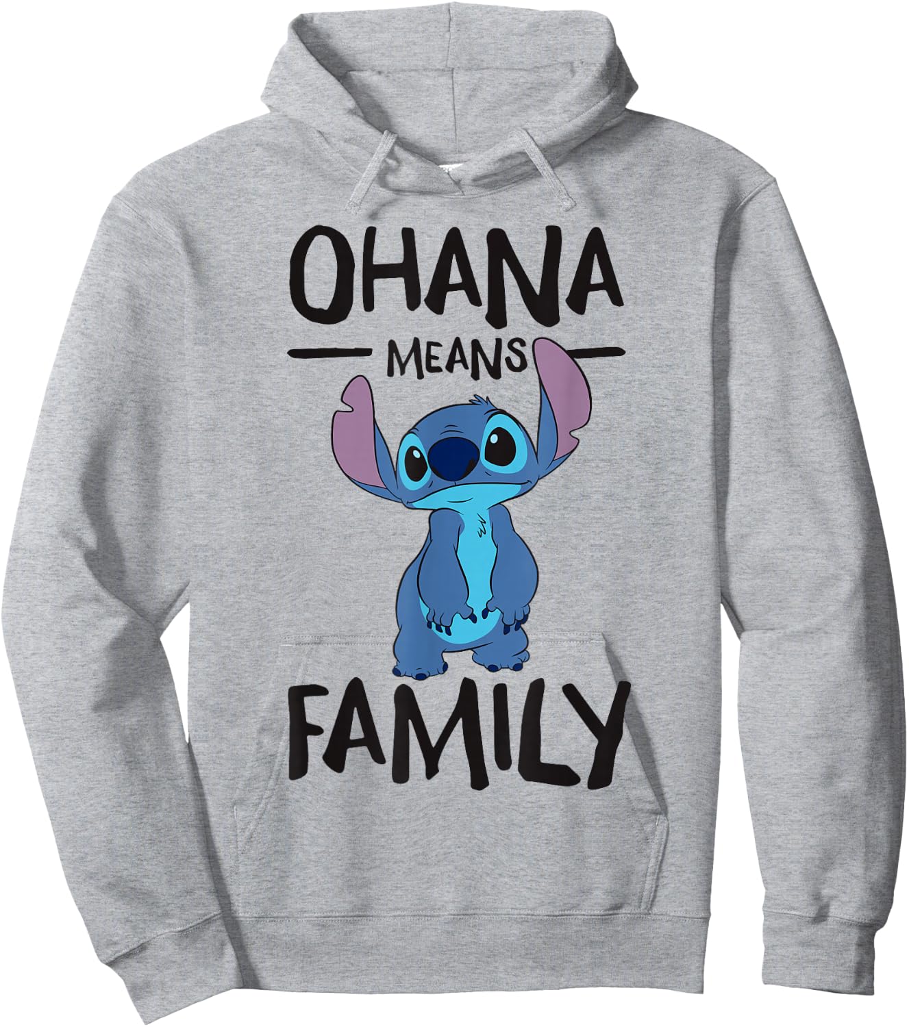 Lilo & Stitch - Ohana Means Family Hoodie - Hoodie | Ash