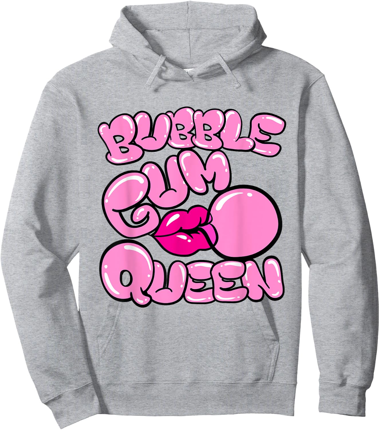 Bubble Gum Queen - Bubble Gum Hoodie - Hoodie | Ash