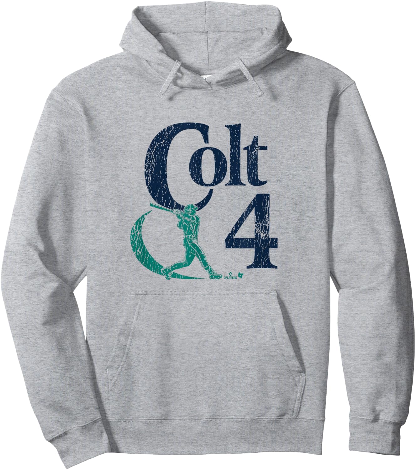 Colt Emerson - Colt 4 - Seattle Baseball Hoodie - Hoodie | Ash