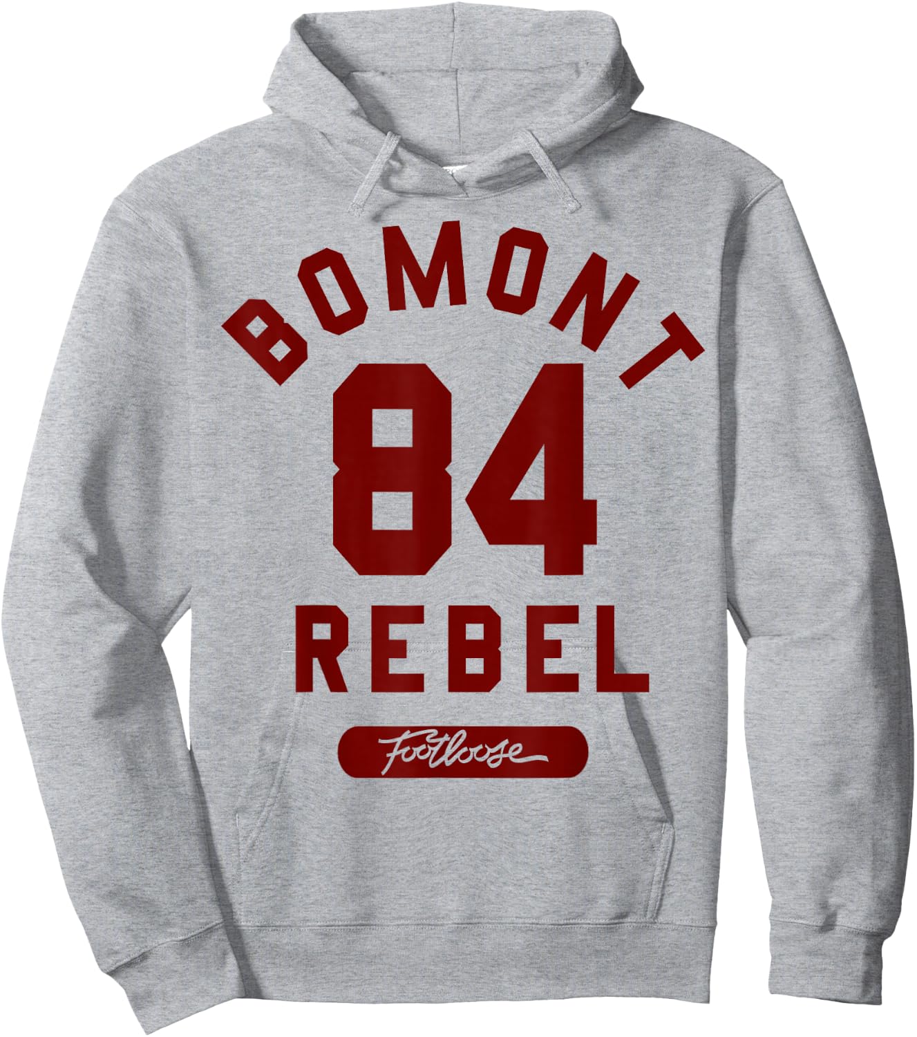 Footloose Bomont Rebel 84 Logo Hoodie - Hoodie | Ash