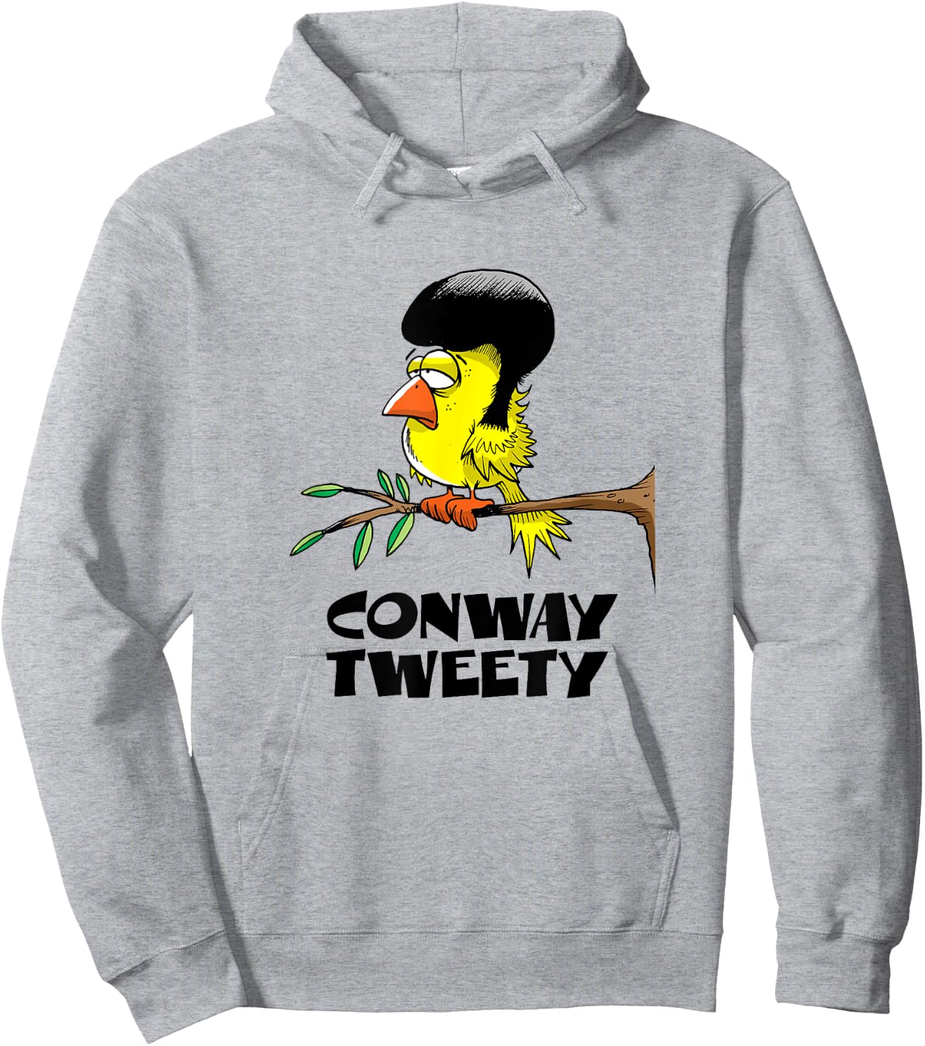Conway Tweety Funny Bird Cartoon Country Hoodie - Hoodie | Ash