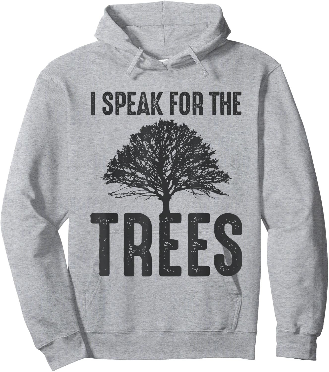 I Speak For The Trees Earth Day 2019 Hoodie - Hoodie | Ash