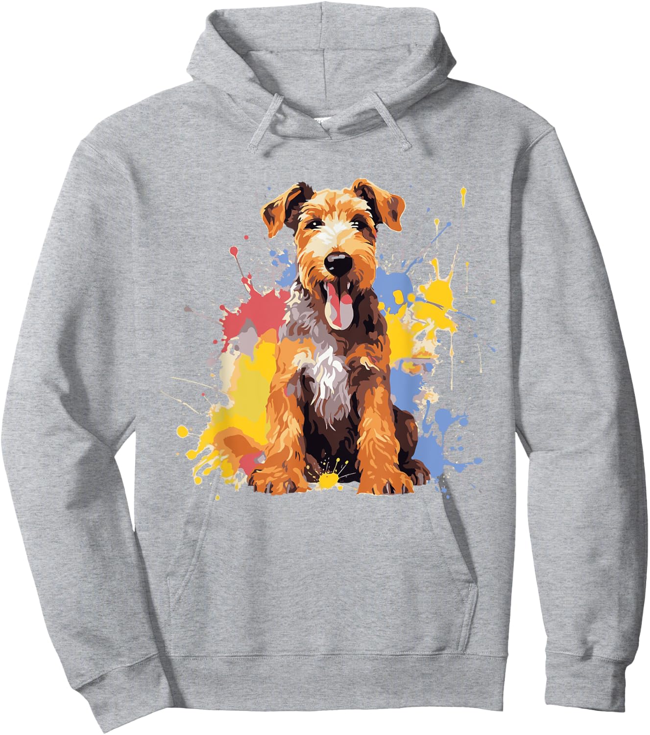 Wire Hair Fox Terrier Hoodie - Hoodie | Ash