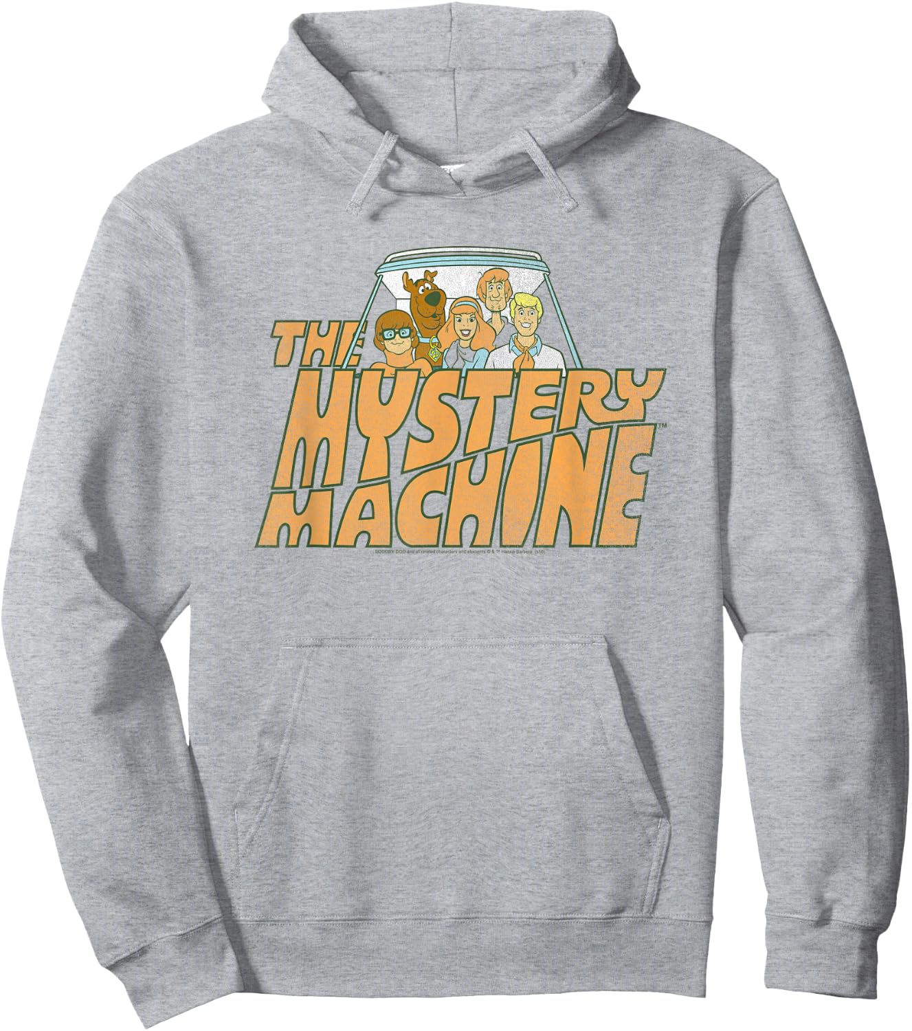 Scooby Doo Mystery Machine Hoodie - Hoodie | Ash