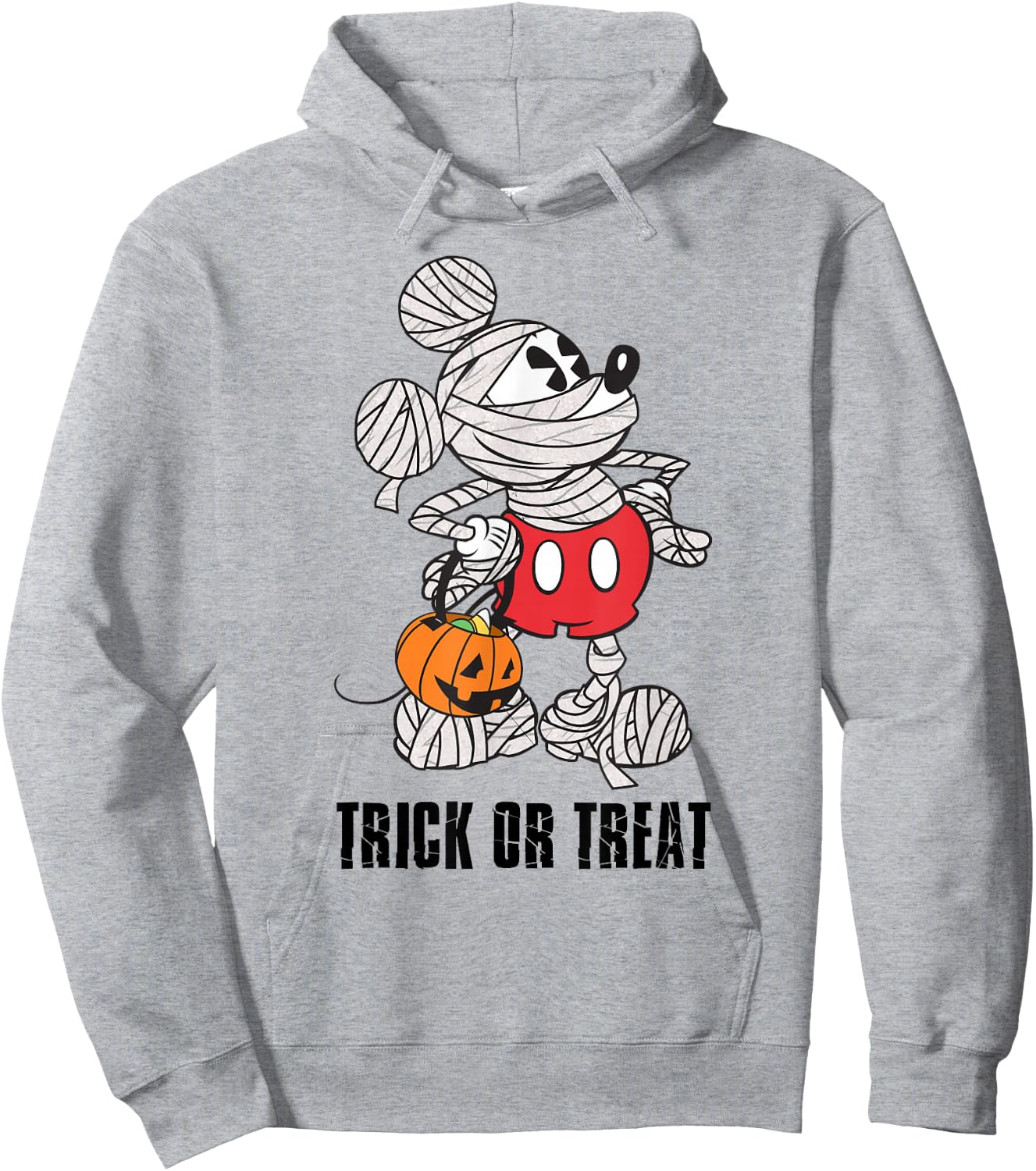Disney - Mickey Mouse Mummy Halloween Hoodie - Hoodie | Ash