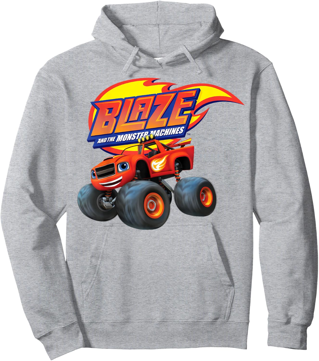 Blaze & The Monster Machines "BLAZE" Hoodie - Hoodie | Ash