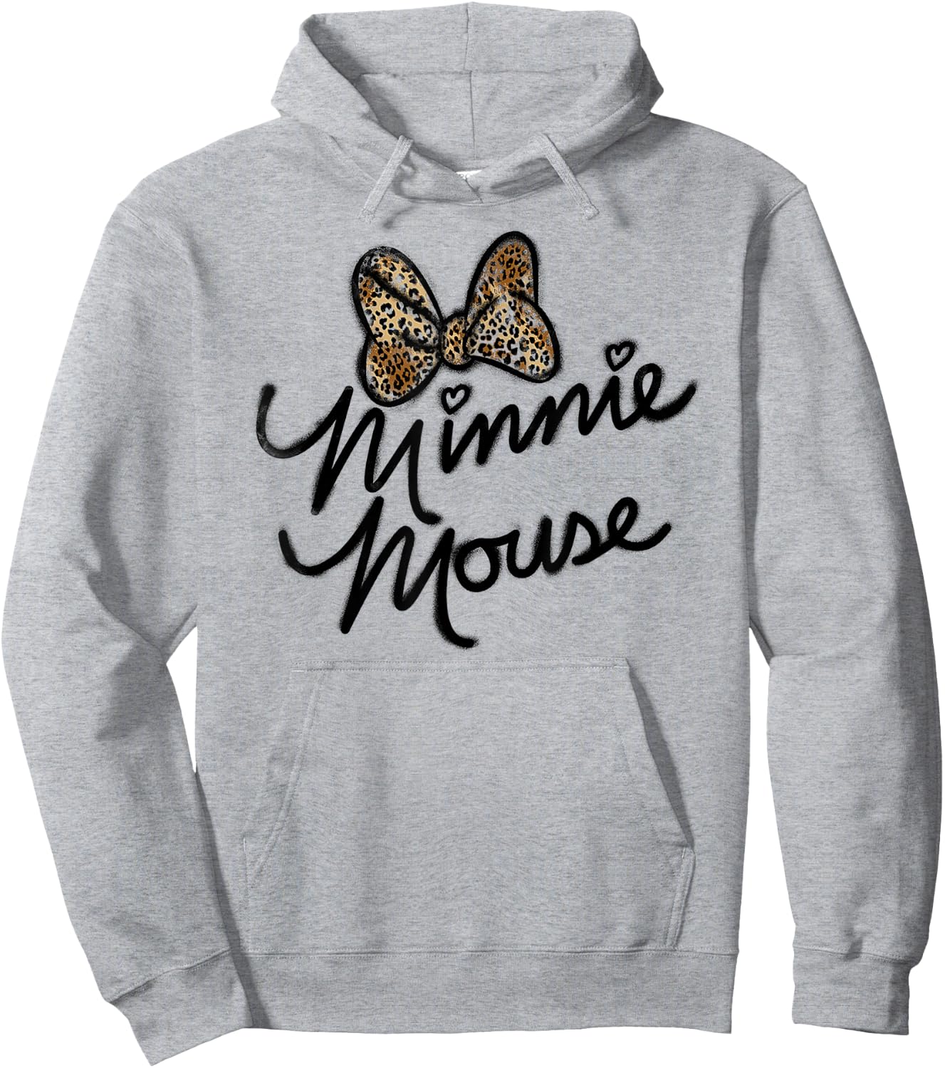 Disney - Minnie Mouse Leopard Autograph Hoodie - Hoodie | Ash
