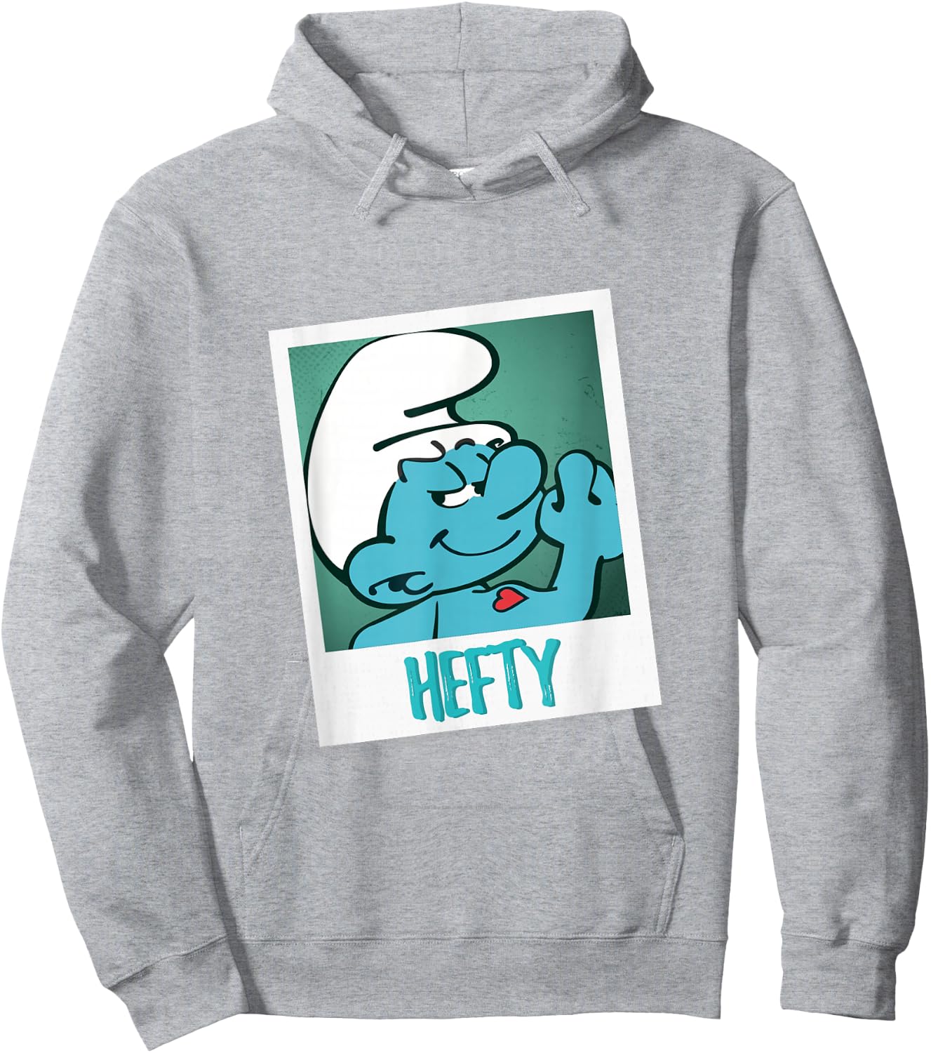 The Smurfs - Hefty Hoodie - Hoodie | Ash
