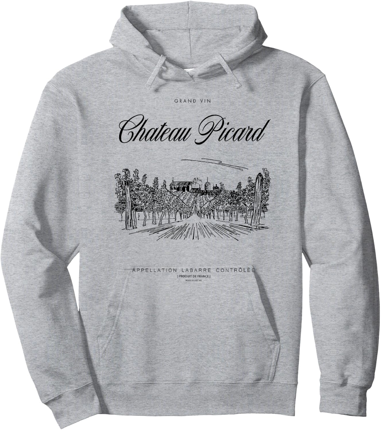 Star Trek: Picard Chateau Picard Hoodie - Hoodie | Ash