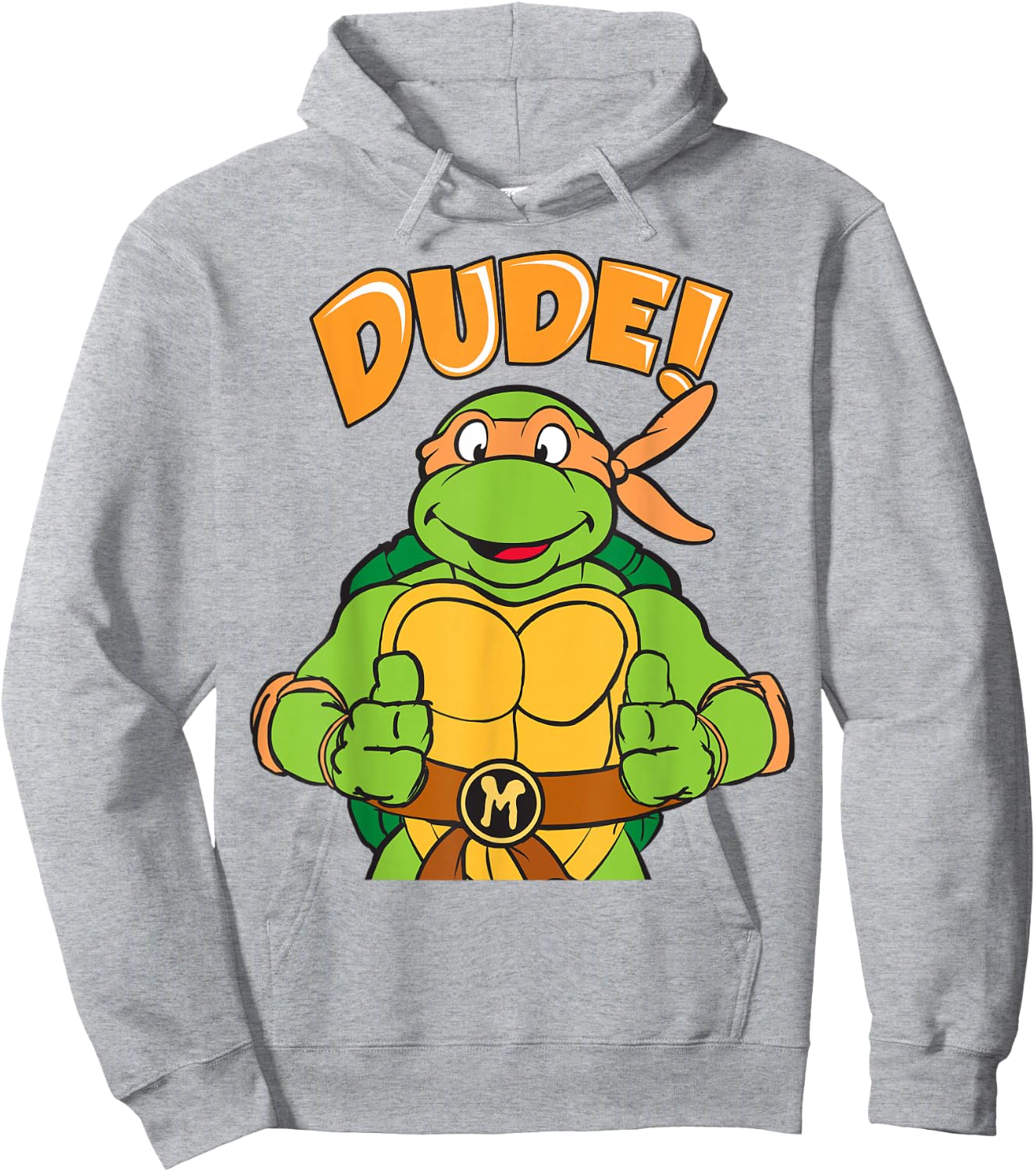 Teenage Mutant Ninja Turtles Michelangelo Dude Hoodie - Hoodie | Ash