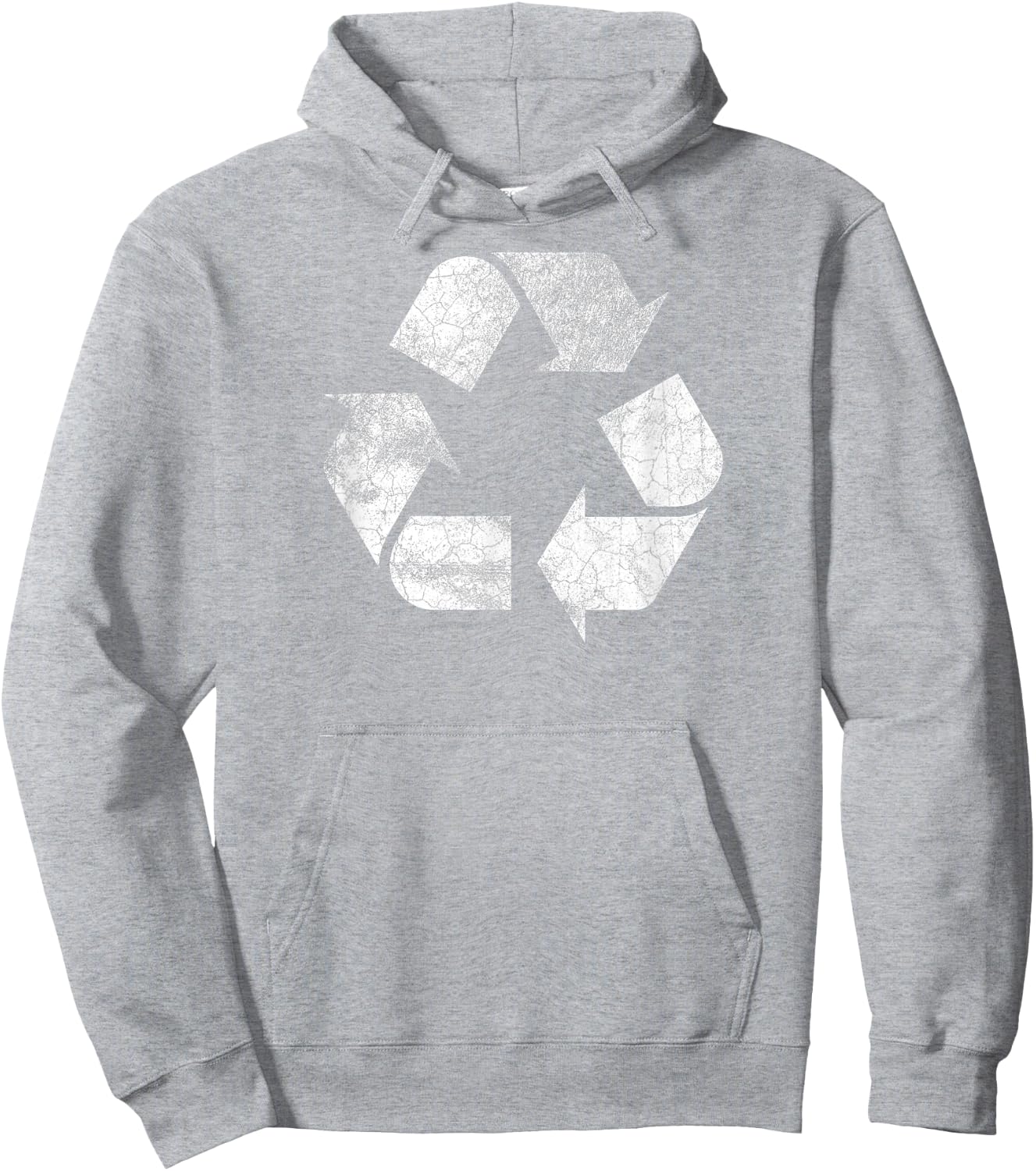 Recycle Sign Shirt Recycle Hoodie - Hoodie | Ash