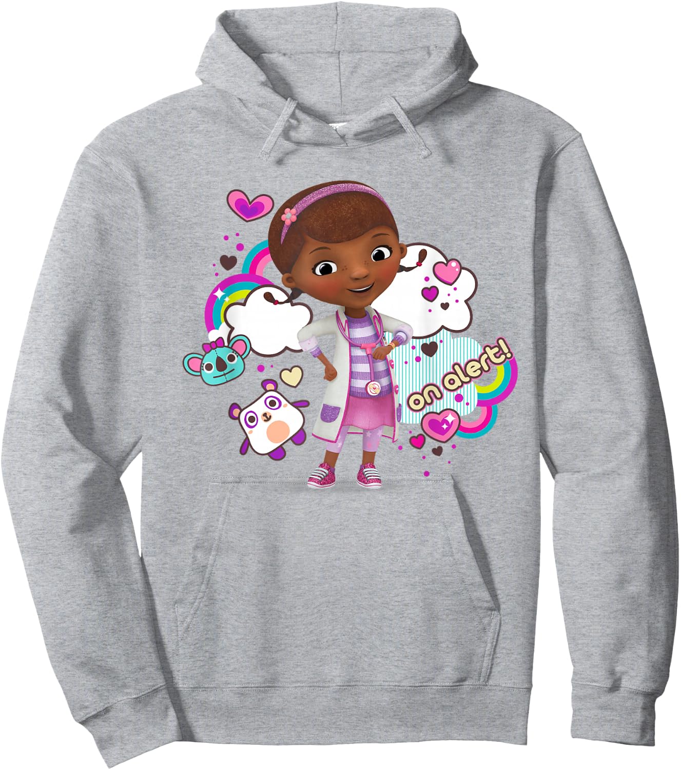Disney Doc McStuffins On Alert Hoodie - Hoodie | Ash