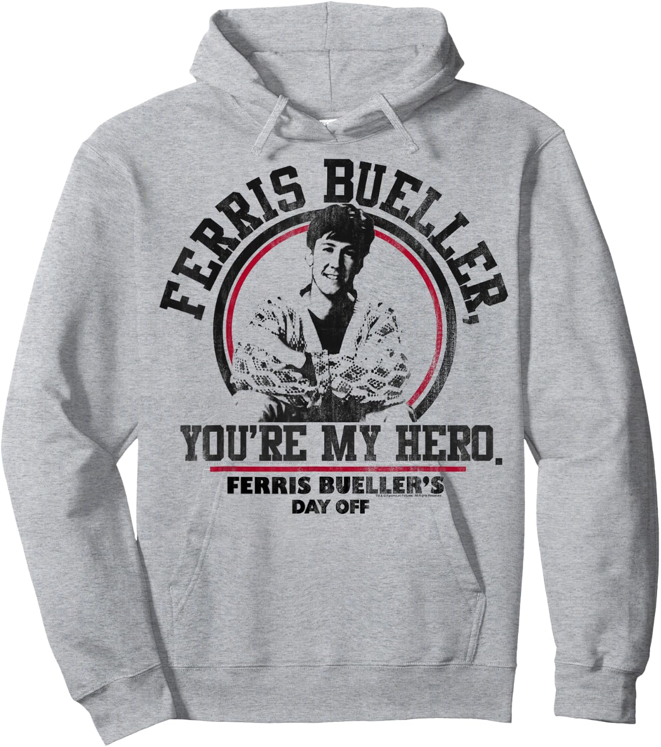 Ferris Bueller's Day Off You're My Hero Hoodie - Hoodie | Ash
