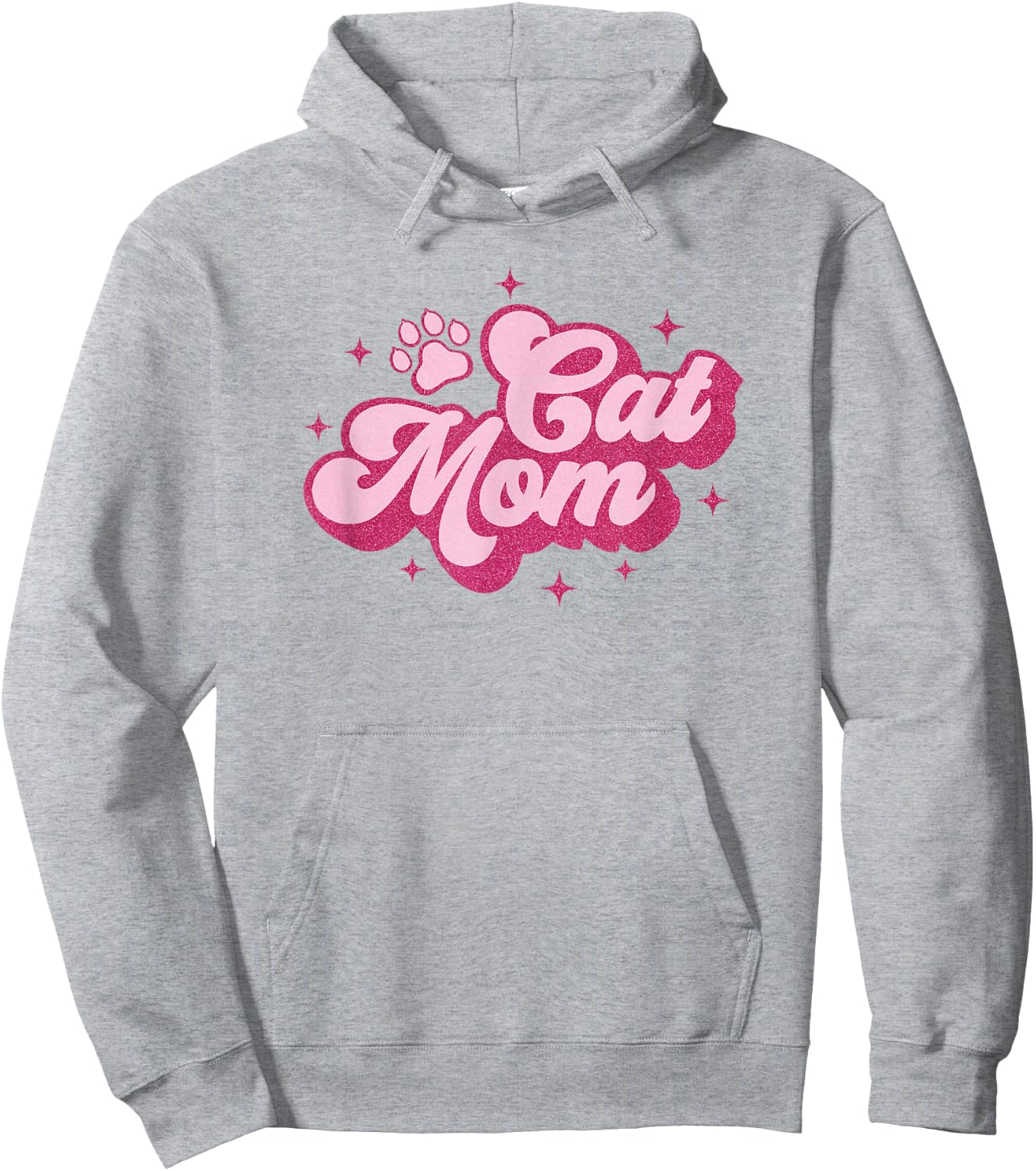 Cute cat mam Cat mama Kitty kitten cat mom Hoodie - Hoodie | Ash