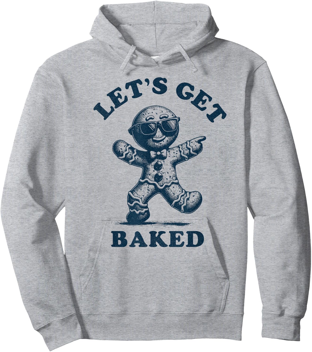 Let's get baked - Funny Baking Lover Christmas Hoodie - Hoodie | Ash