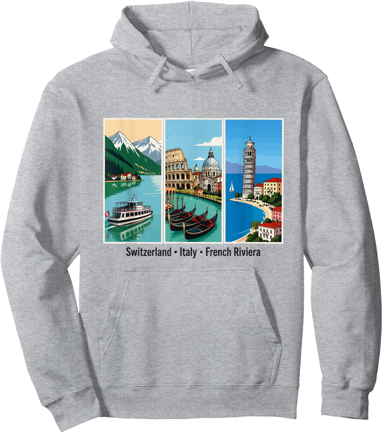 Love Traveling Hoodie - Hoodie | Ash