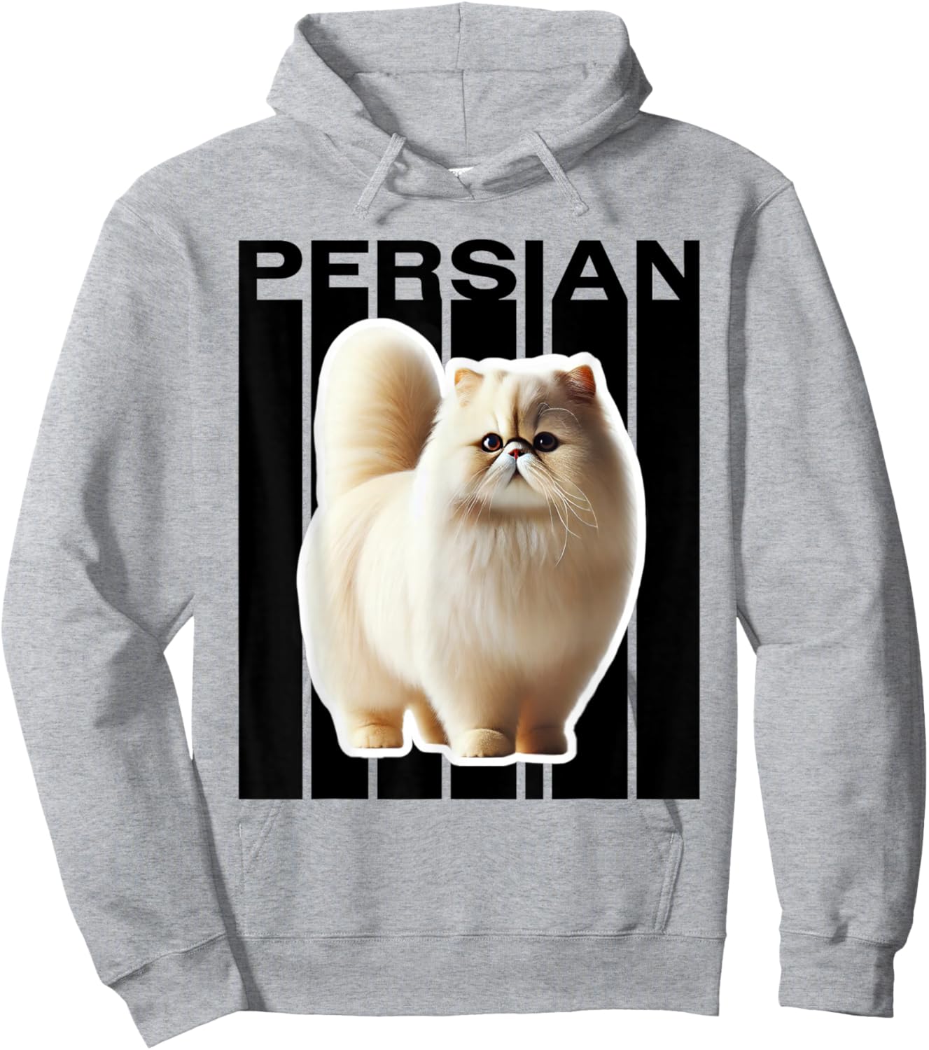 Persian Cat Lovers Hoodie - Hoodie | Ash