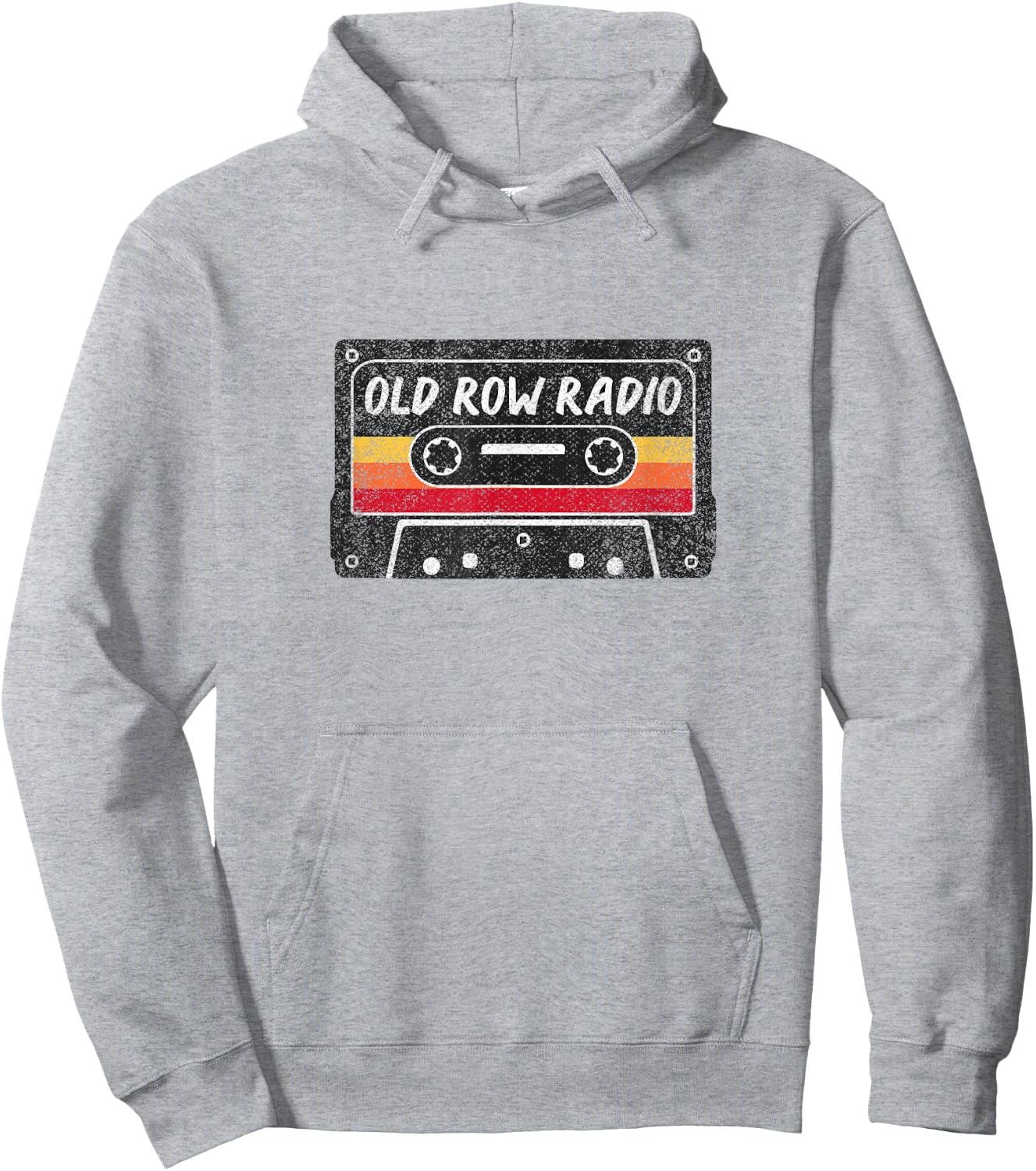 Old Row Radio Cassette Hoodie - Hoodie | Ash