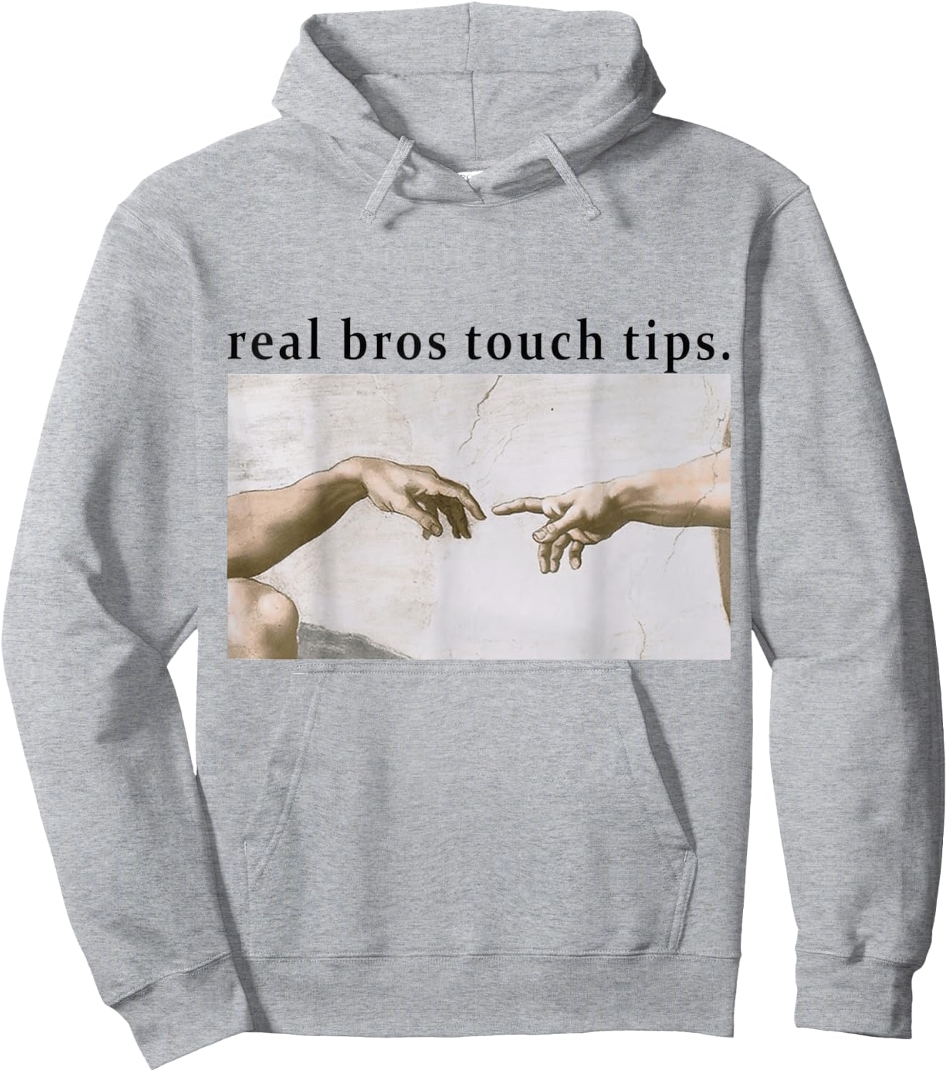 Real Bros Touch Tips Hoodie - Hoodie | Ash