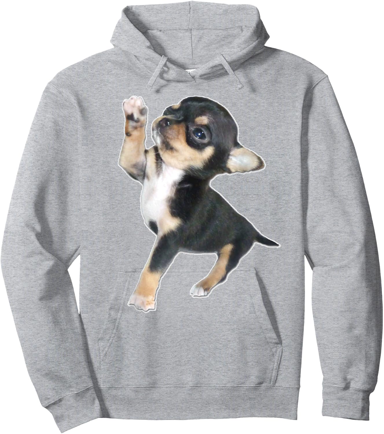 Chihuahua Puppy Hoodie - Hoodie | Ash