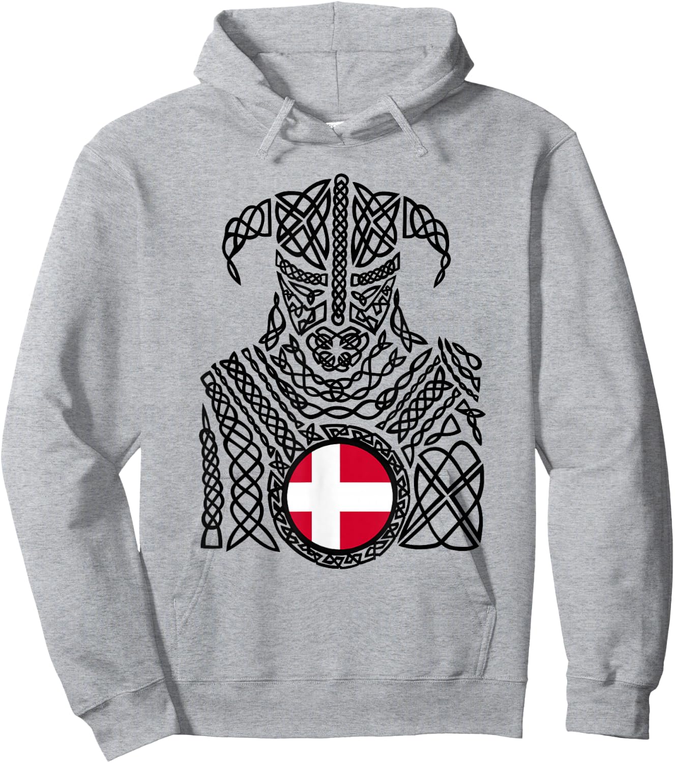 Denmark Danish Viking Gift Hoodie - Hoodie | Ash