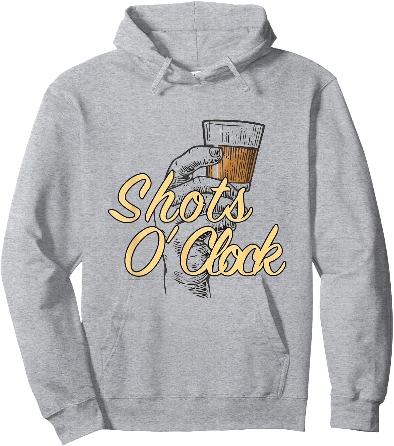 Shots O' Clock Hoodie - Hoodie | Ash