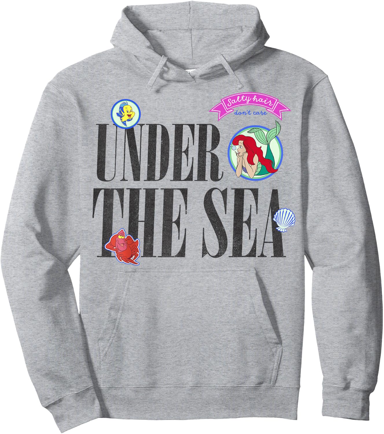 Disney The Little Mermaid Ariel Under The Sea Hoodie - Hoodie | Ash