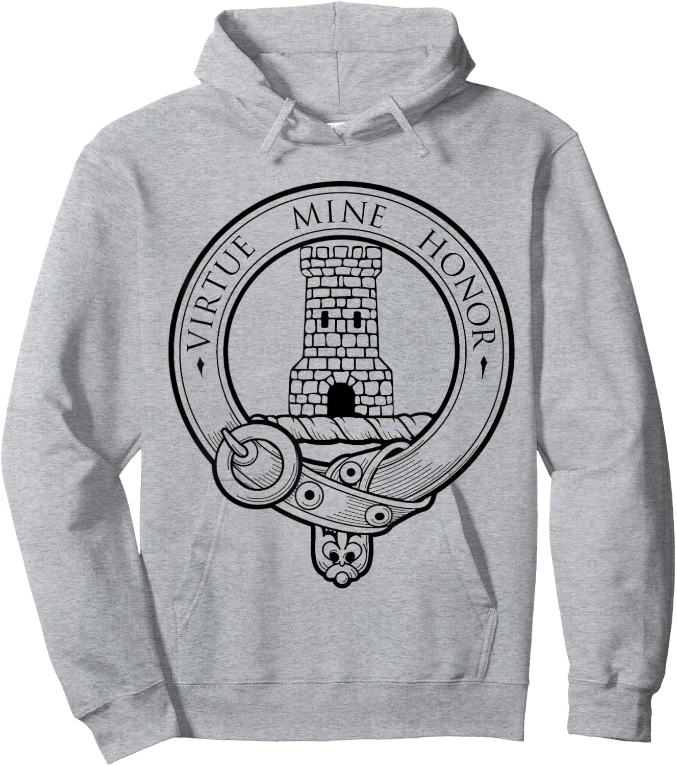 Clan Maclean Scottish Highland Scotland Surname Hoodie - Hoodie | Ash
