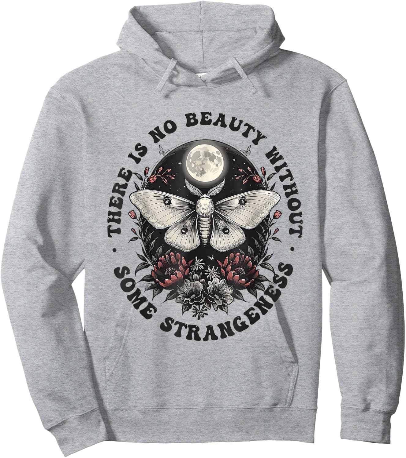 There Is No Beauty Without Some Strangeness Hoodie - Hoodie | Ash