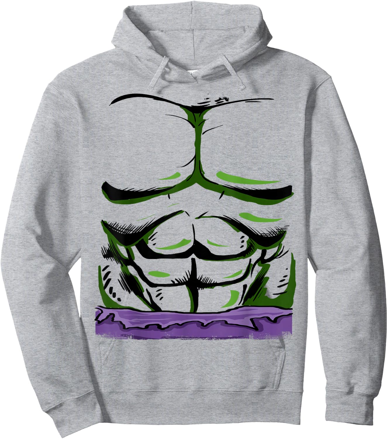 Marvel Incredible Hulk Halloween Costume Small Hoodie - Hoodie | Ash