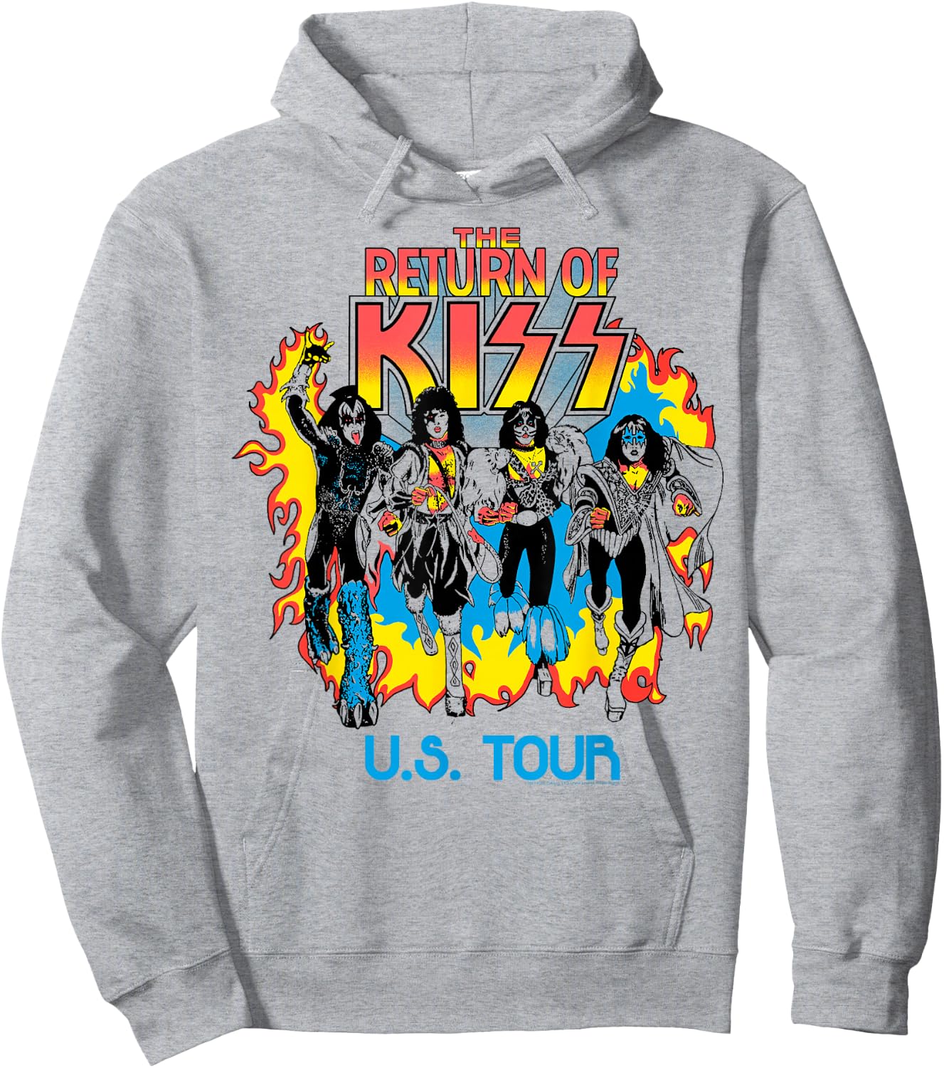 KISS - Return of KISS Hoodie - Hoodie | Ash