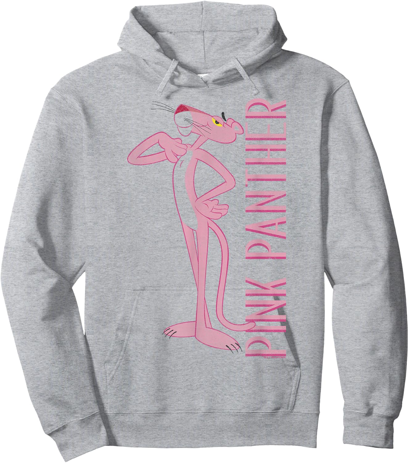 Pink Panther Full Portrait Hoodie - Hoodie | Ash