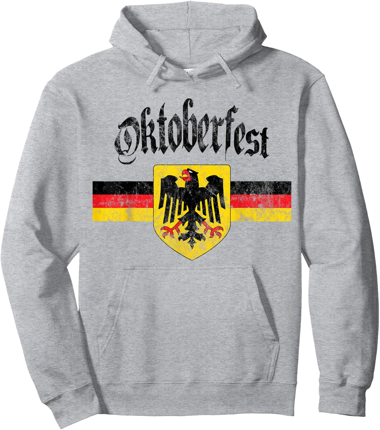 Oktoberfest German Coat of Arms Hoodie - Hoodie | Ash