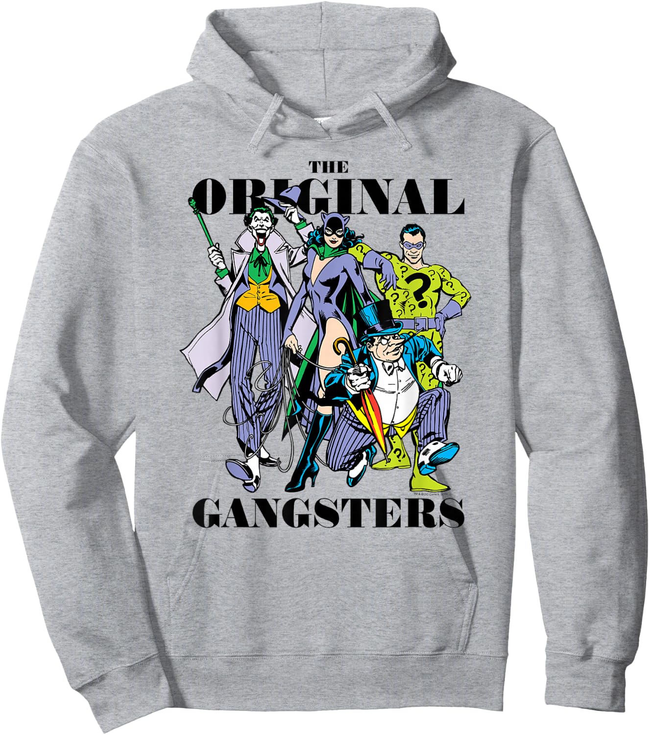 Batman Original Gangsters Hoodie - Hoodie | Ash