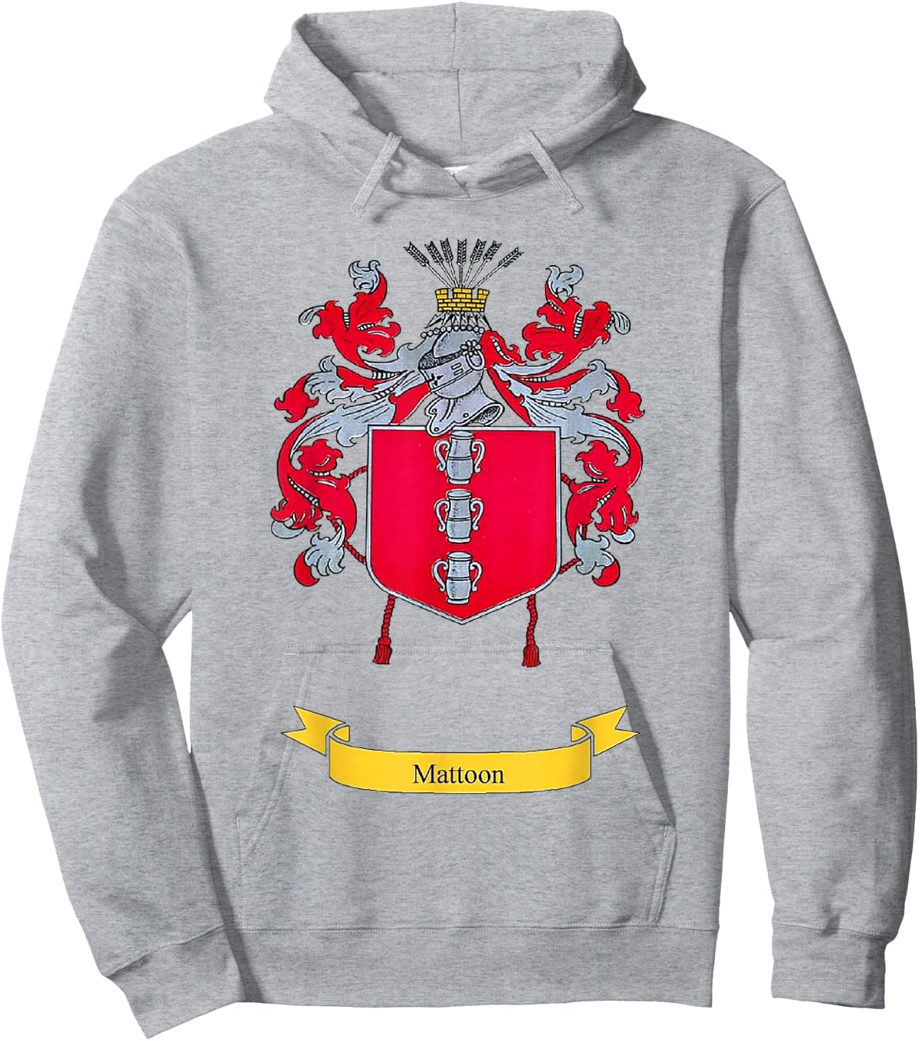 Family crest Hoodie - Hoodie | Ash
