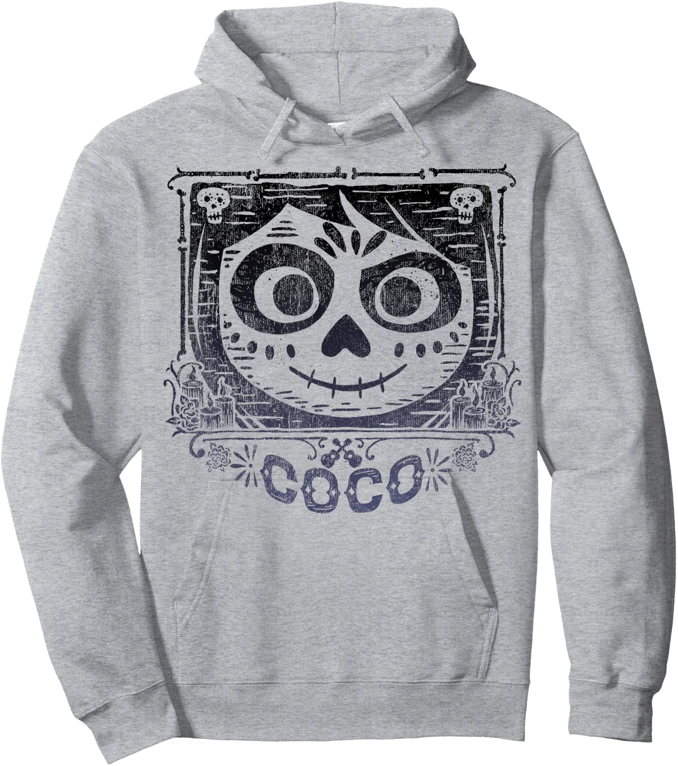 Disney Pixar Coco Miguel Portrait Hoodie - Hoodie | Ash