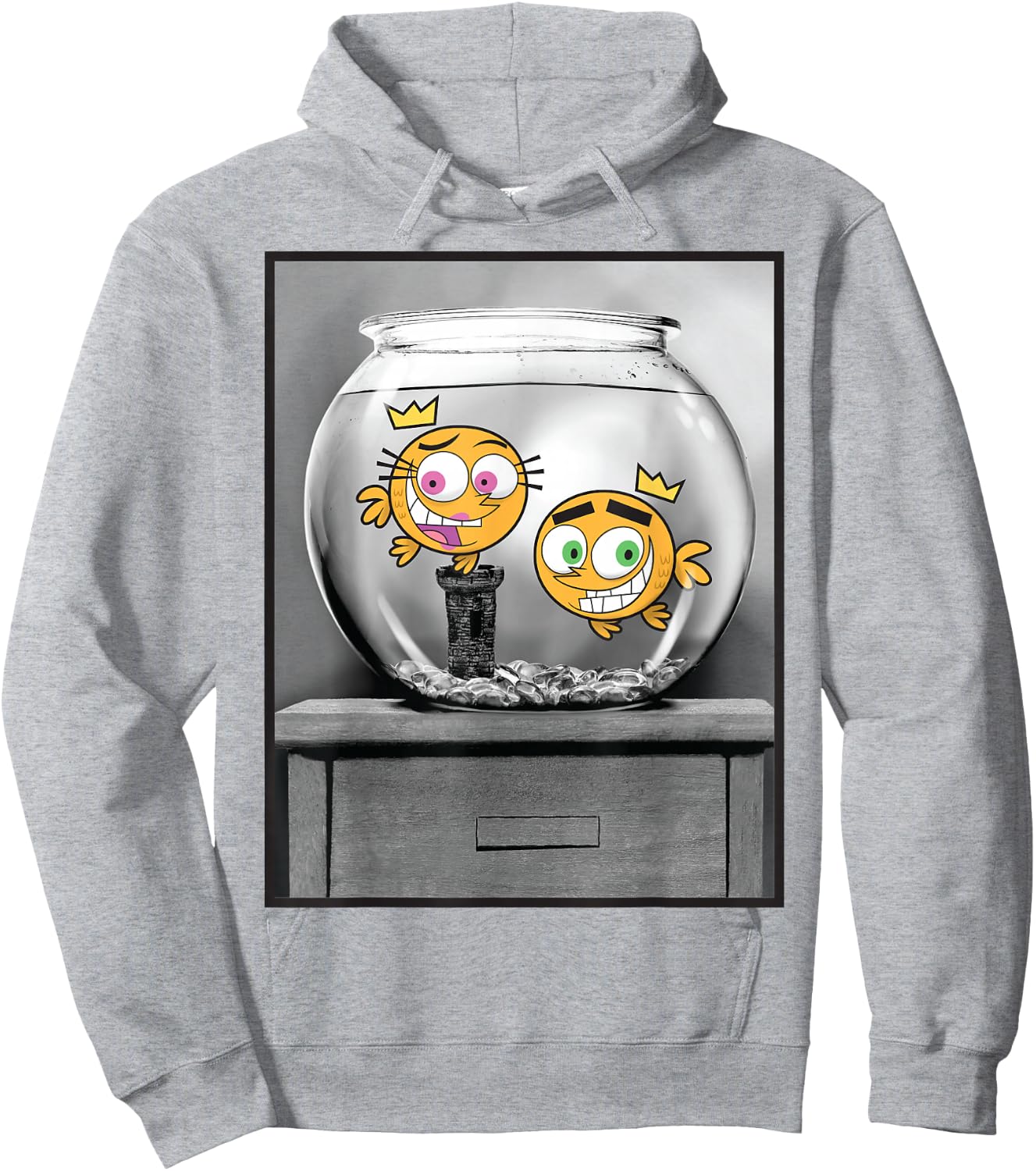 Nickelodeon The Fairly OddParents Goldfish Hoodie - Hoodie | Ash