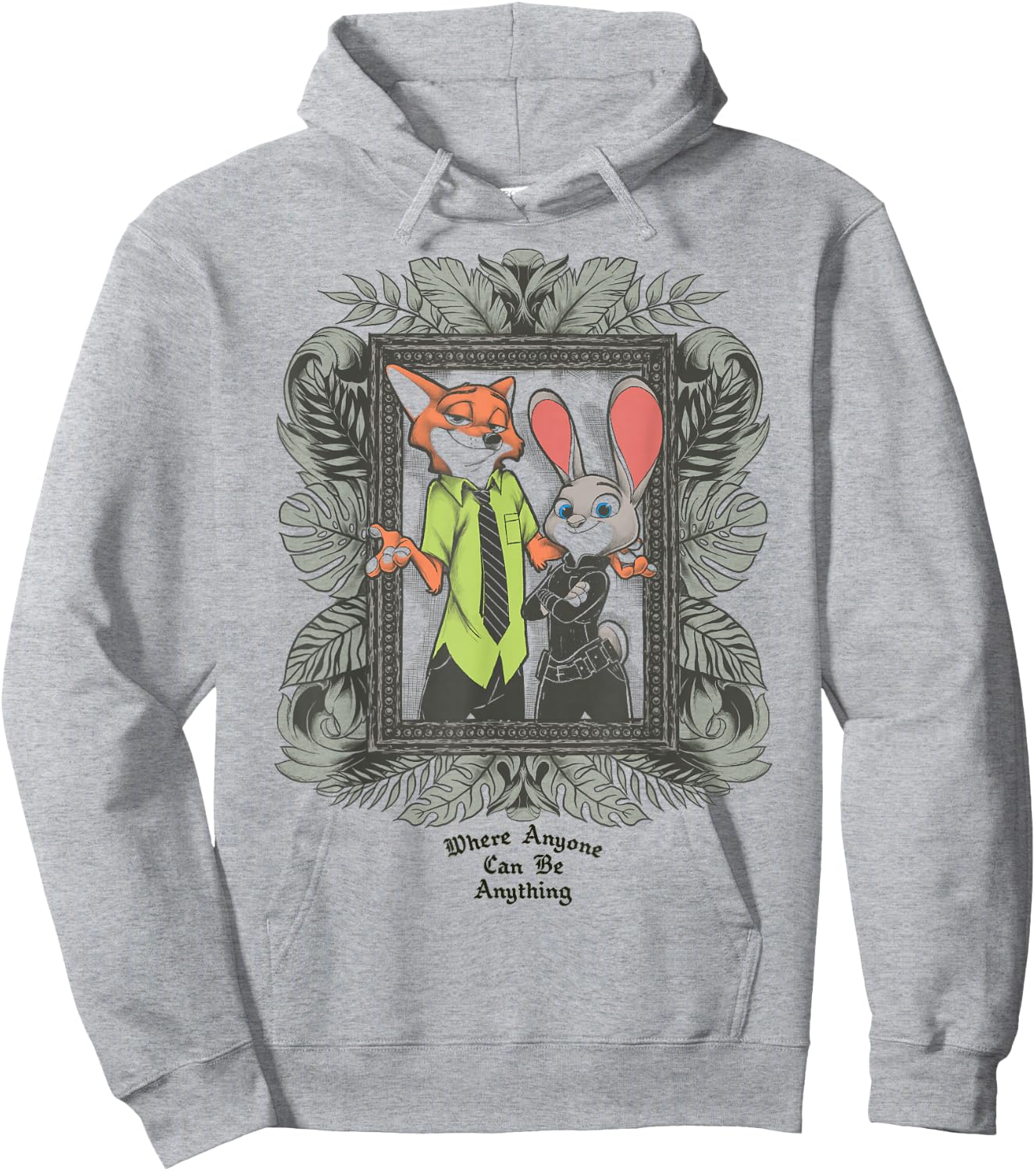 Disney Zootopia Can Be Anything Graphic Hoodie - Hoodie | Ash