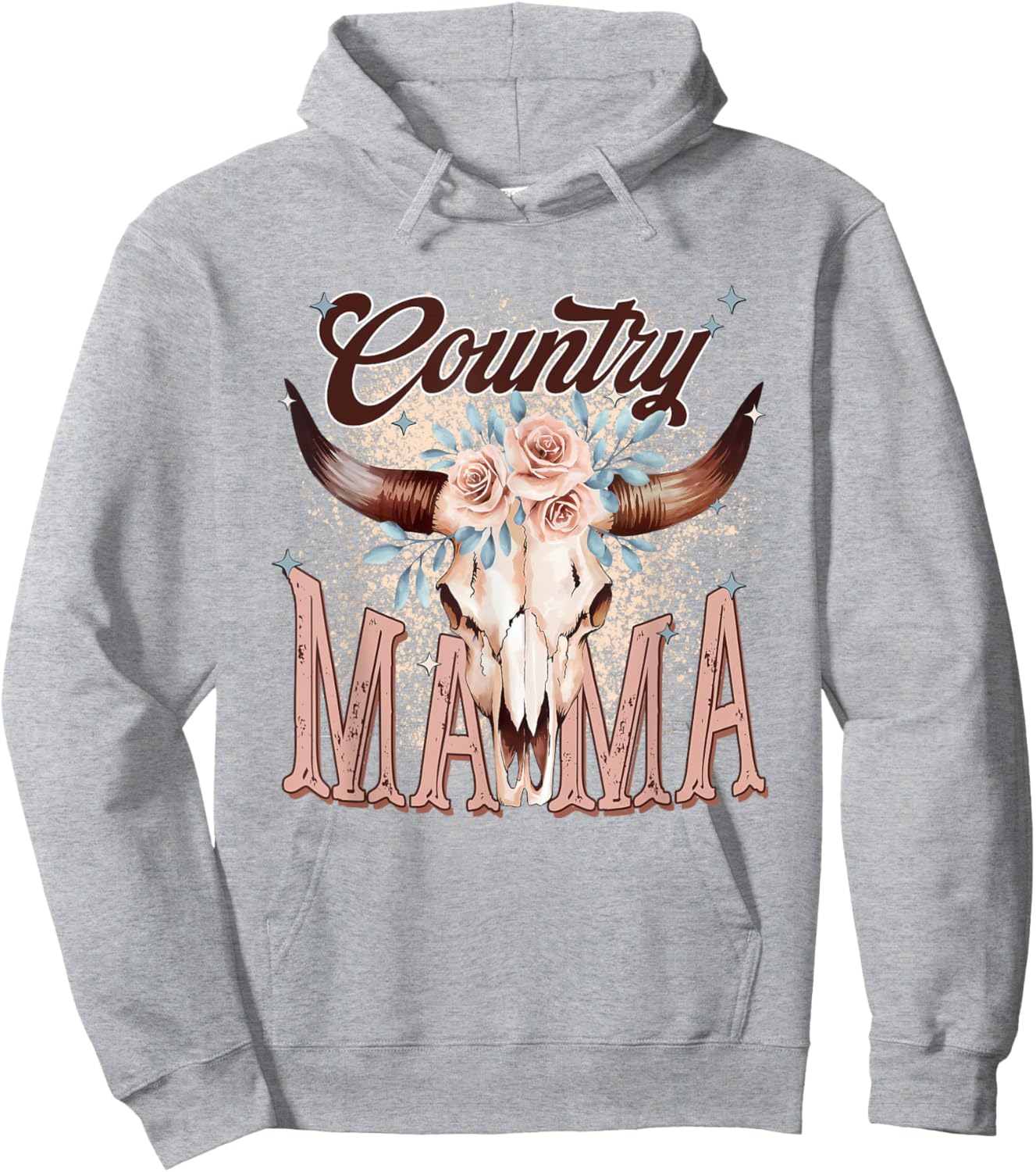 Country Mama, Country Music Mom, Country Mama Hoodie - Hoodie | Ash