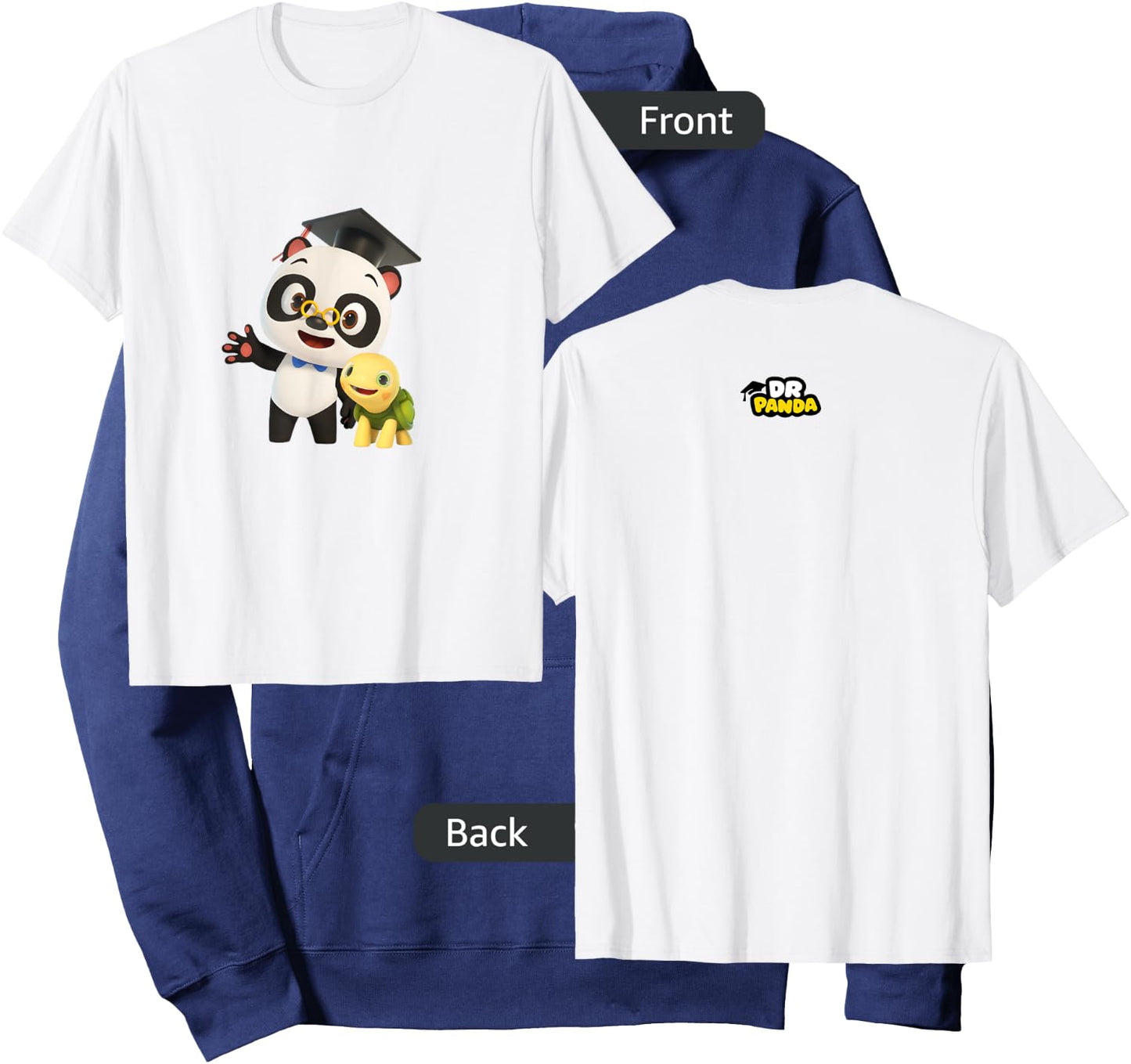 Dr. Panda & Toto Official Hoodie - Hoodie | Navy