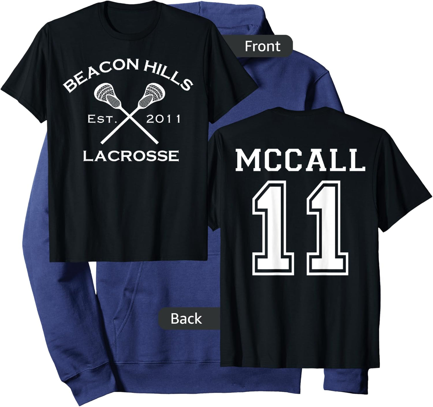 McCall 11 Lacrosse Hoodie - Hoodie | Navy
